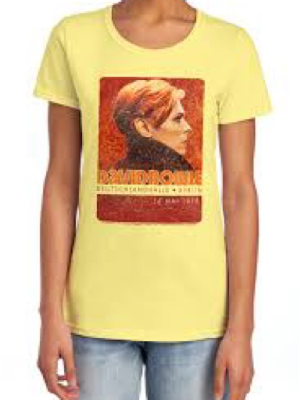 David Bowie Stage Tour Berlin ‘78 Graphic TShirt Size L